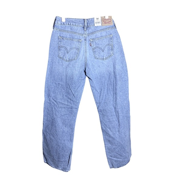NWT Levi's Superlow Women's Jeans Table Talk Low Rise Straight 28 Regular - Picture 6 of 10